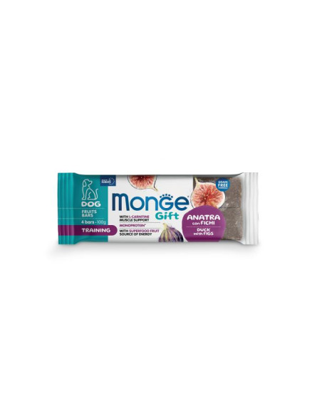 MONGE GIFT CANE Fruits Bars – Training – Anatra con Fichi –