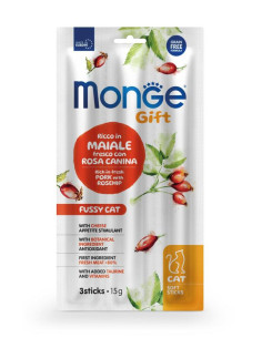 MONGE GIFT GATTO Soft Sticks – Appetito Difficile – Ricco in