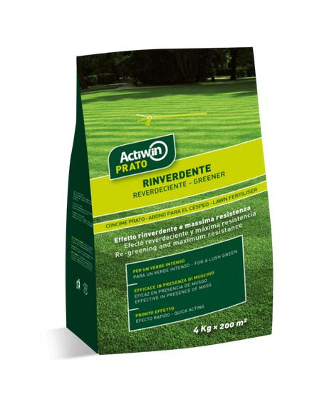 ACTIWIN CONCIME ANTIMUSCHIO RIVERDENTE PER PRATO KG.4 Miglior