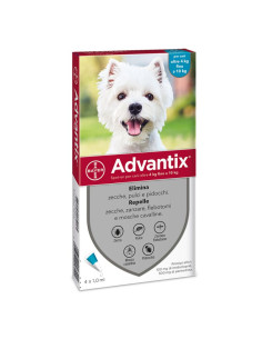 BAYER ADVANTIX SPOT ON CANI KG.4-10 4 PIPETTE Miglior Prezzo