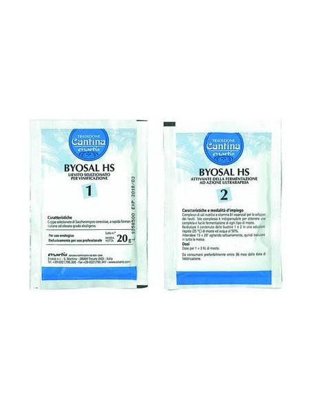 BYOSAL HS LIEVITI E ATTIVANTE GR.20 Miglior Prezzo