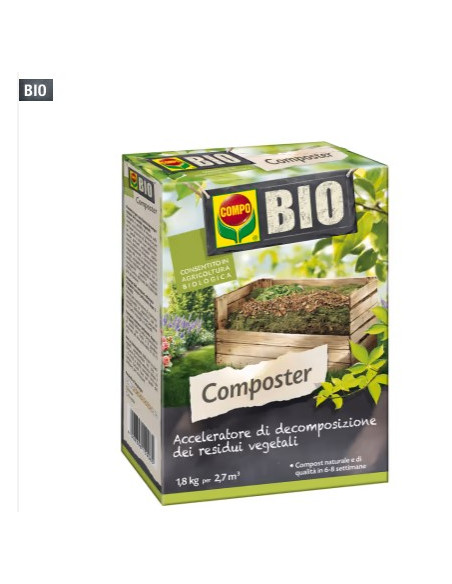 COMPO BIO COMPOSTER ACCELLERATORE DI COMPOSTAGGIO KG.1,8