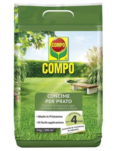 COMPO CONCIME CURA PRATO KG.4 Miglior Prezzo