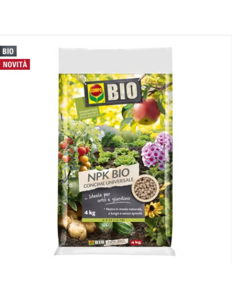 COMPO CONCIME NPK BIO KG.4 Miglior Prezzo