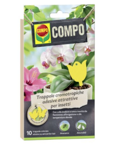 COMPO TRAPPOLE CROMOTROPICHE ADESIVE PZ.10 Miglior Prezzo