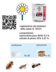 CYPERFUM FUMIGANTE IDRO-REATTIVO Miglior Prezzo