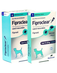 FIPROCLEAR COMBO CANI 10/20 KG. 
