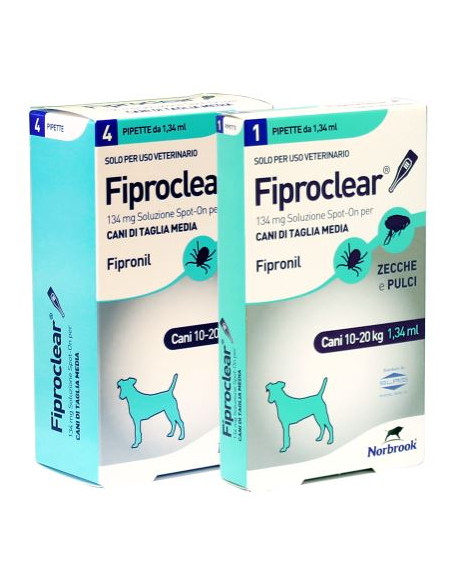 FIPROCLEAR COMBO CANI 10/20 KG. 