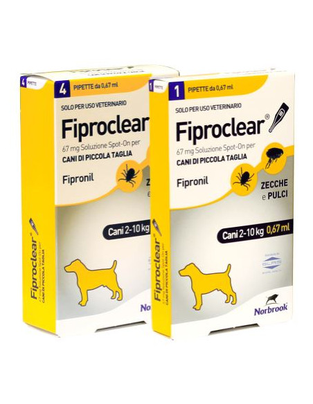 FIPROCLEAR COMBO CANI 2/10 KG. 