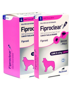 FIPROCLEAR COMBO CANI 20/40 KG. 