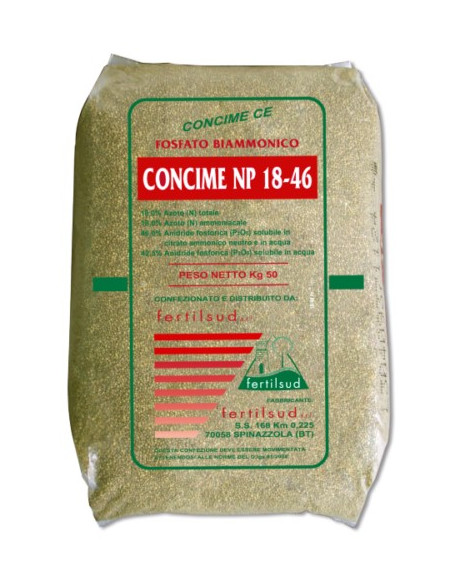 FOSFATO BIAMMONICO FERTILSUD 18/46 KG.25 Miglior Prezzo