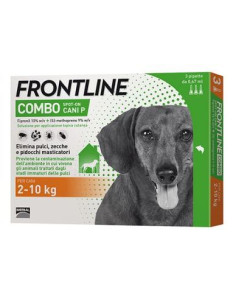 FRONTLINE COMBO KG.2-10 CANI - 3 PIPETTE Miglior Prezzo