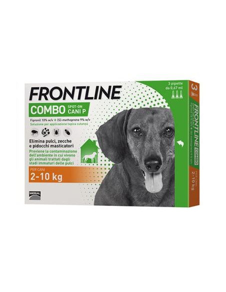 FRONTLINE COMBO KG.2-10 CANI - 3 PIPETTE Miglior Prezzo