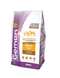 GEMON ADULT LIGHT POLLO KG.3 Miglior Prezzo