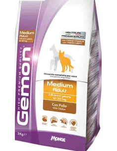 GEMON MEDIUM ADULT POLLO KG.15 Miglior Prezzo