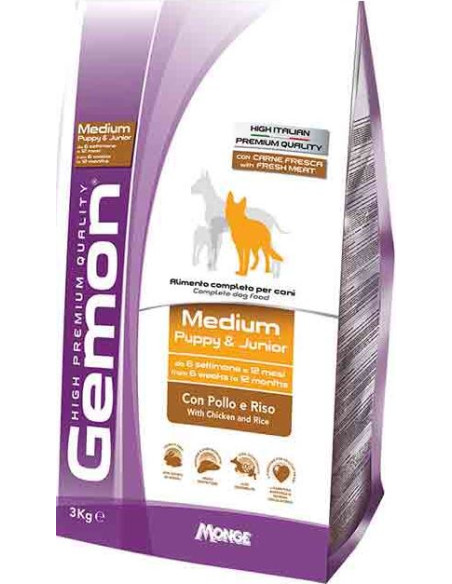 GEMON MINI ADULT SALMONE E RISO KG.3 Miglior Prezzo