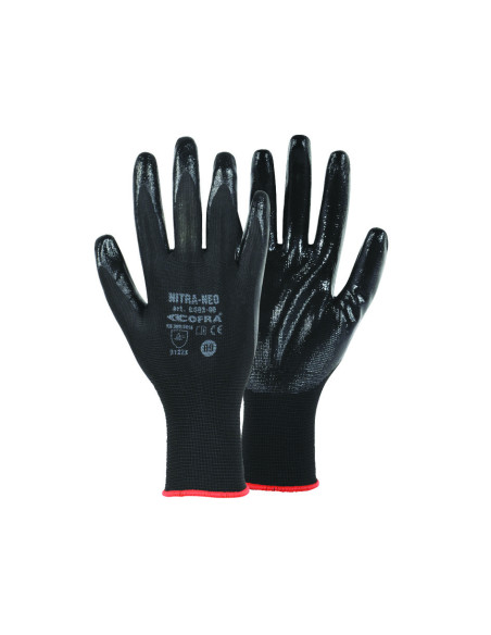 GUANTI DA LAVORO NITRA-NEO IN NITRILE TG. 