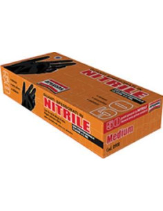 GUANTI NITRILE SPESSORATO MONOUSO AREXONS PZ.50 TAGLIA XL