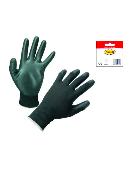 GUANTI POLYESTERE PALMO RINF. TG.XL - PROTEXIO Miglior Prezzo