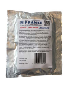 LIEVITO ENOLOGICO ZYMOFERM CEREVISIAE FRANKE GR.75 Miglior