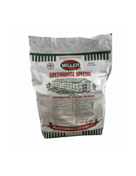 MILLER GREENHOUSE SPECIAL 20.20.20 KG.11.34 Miglior Prezzo