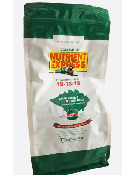 MILLER NUTRIENT EXPRESS 18.18.18 KG.2,27 Miglior Prezzo