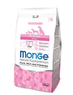 MONGE ALL BREED ADULT MAIALE RISO PATATE KG.12 Miglior Prezzo