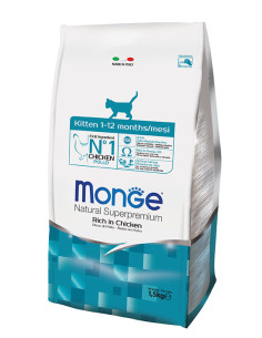 MONGE CAT KITTEN POLLO KG.1,5 Miglior Prezzo
