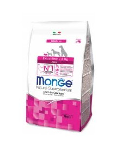 MONGE EX. SMALL ADULT POLLO KG.3 Miglior Prezzo