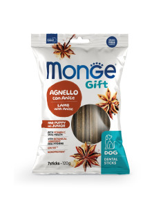 MONGE GIFT CANE Dental Sticks – Agnello con Anice – Mini Puppy