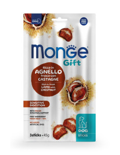 MONGE GIFT CANE Sticks – Sensitive Digestion – Ricco in Agnello