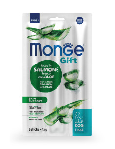 MONGE GIFT CANE Sticks – Skin Support – Ricco in Salmone Fresco