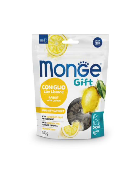 MONGE GIFT CANE Super “M” – Immunity Support – Coniglio con