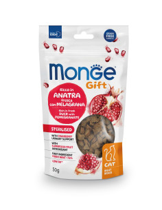 MONGE GIFT GATTO Meat Minis – Sterilised – Ricco in Anatra