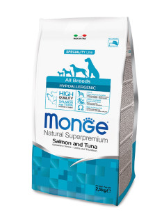MONGE HYPOALLERG. SALM/TONNO KG.12 Miglior Prezzo