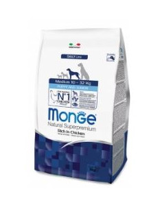 MONGE MEDIUM PUPPY JUNIOR KG.3 Miglior Prezzo