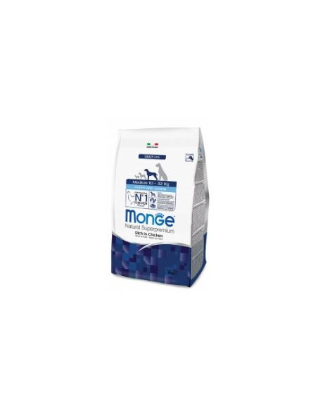 MONGE MEDIUM PUPPY POLLO KG.12 Miglior Prezzo
