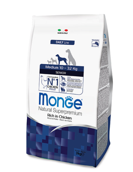 MONGE MEDIUM SENIOR KG.12 Miglior Prezzo