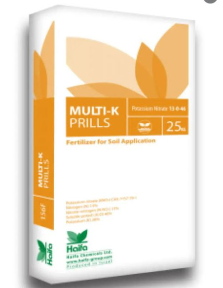 NITRATO DI POTASSIO GRANULARE MULTI K HAIFA KG.25 Miglior Prezzo