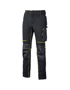 PANTALONE SLIM FIT ATOM U-POWER BLACK CARBON - XL Miglior Prezzo