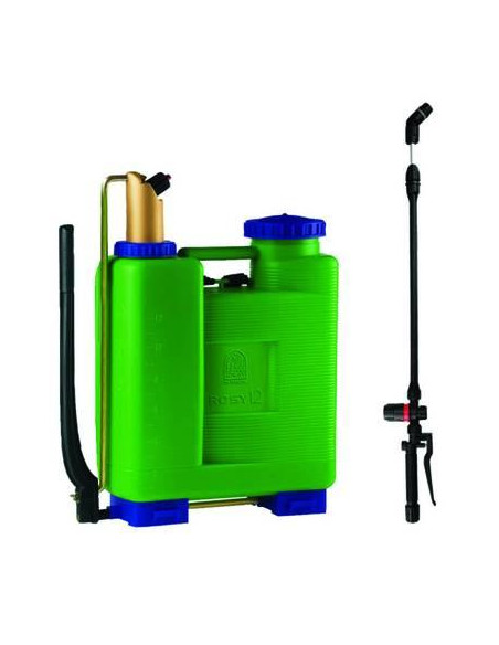 POMPA A ZAINO ROSY 16 LT.17,95 CON REGOLATORE POMPANTE NYPLEN