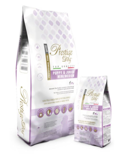 PRESTIGE PUPPY MINI MEDIUM POLLO KG.12 Miglior Prezzo