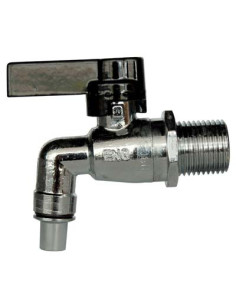 RUBINETTO A SFERA OTTONE + BECCUCCIO 3/4 Miglior Prezzo