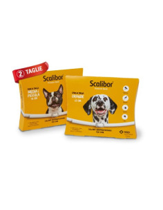 SCALIBOR COLLARI PREVEN. OPEN FLEBOTOMO PULCI ZECCHE CM.48