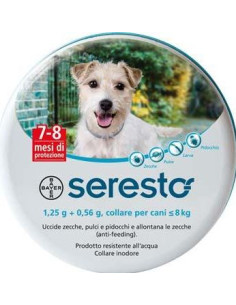 SERESTO COLLARE FINO 8 KG. 