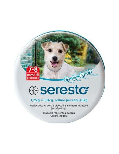 SERESTO COLLARE FINO 8 KG. 