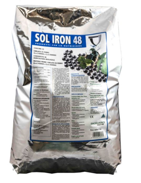 SOL IRON 48 CHELATO DI FERRO KG.5 Miglior Prezzo