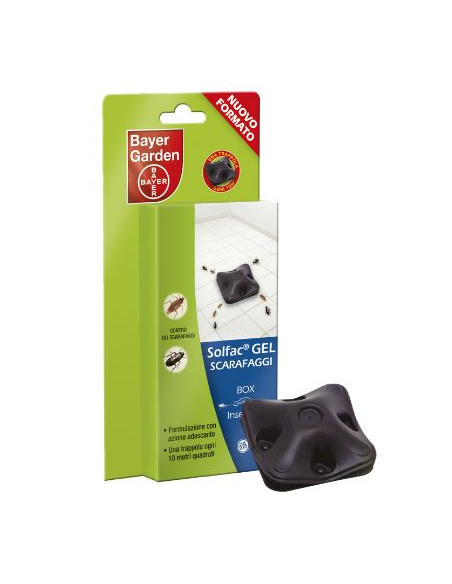 SOLFAC GEL Scarafaggi Box 2 Erogatori Miglior Prezzo