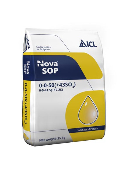 SOLFATO DI POTASSIO NOVA 0-0-51 KG.25 Miglior Prezzo