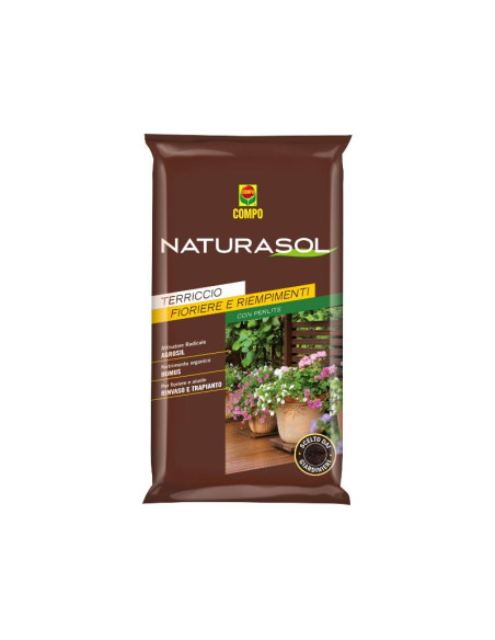 TERRICCIO COMPO NATURASOL FIORIERE E RIEMPIMENTI LT.70 Miglior